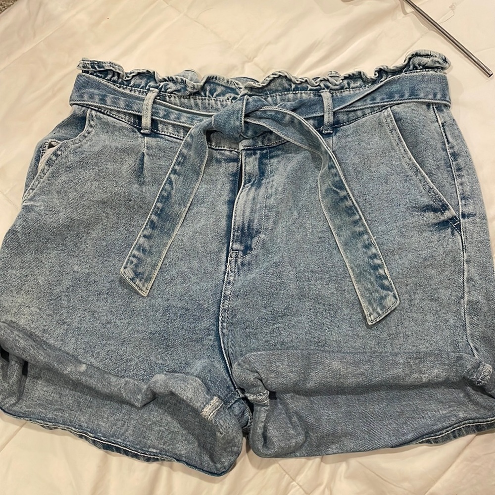 High waist Jean shorts